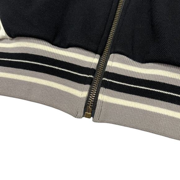 NEW Nicholas Daley Track Jacket SIZE M Black White N.D. Embroidered Portugal NWT - Picture 9 of 12